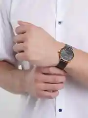 Золотой часы мужские Omax