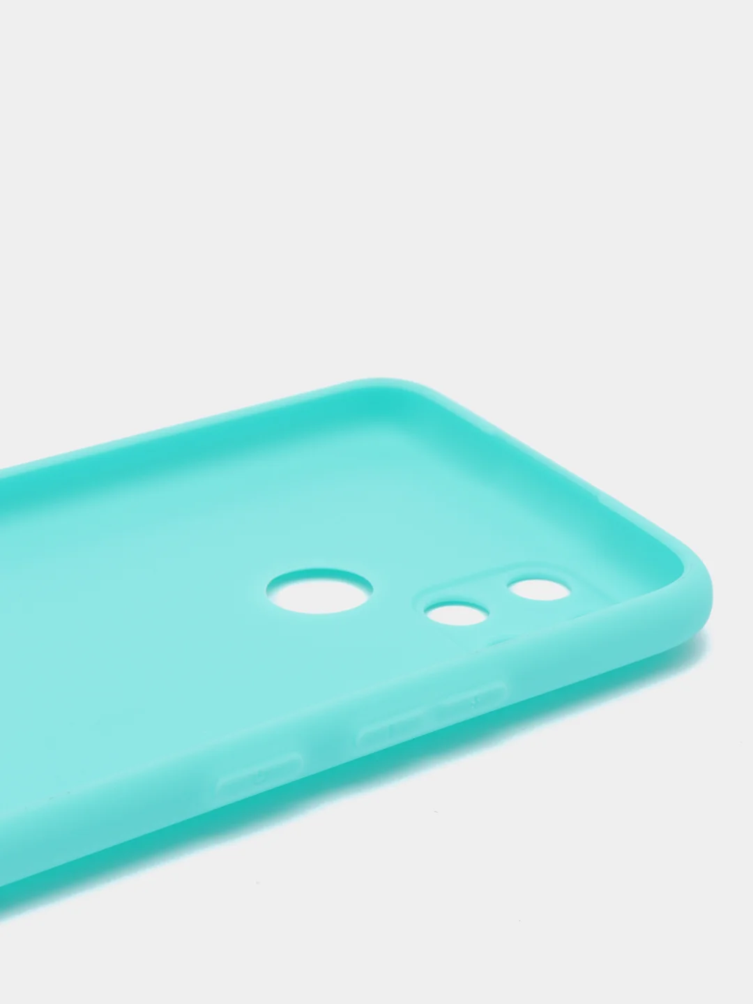 Бирюзовый чехол для Realme C21Y, C25Y силиконовый