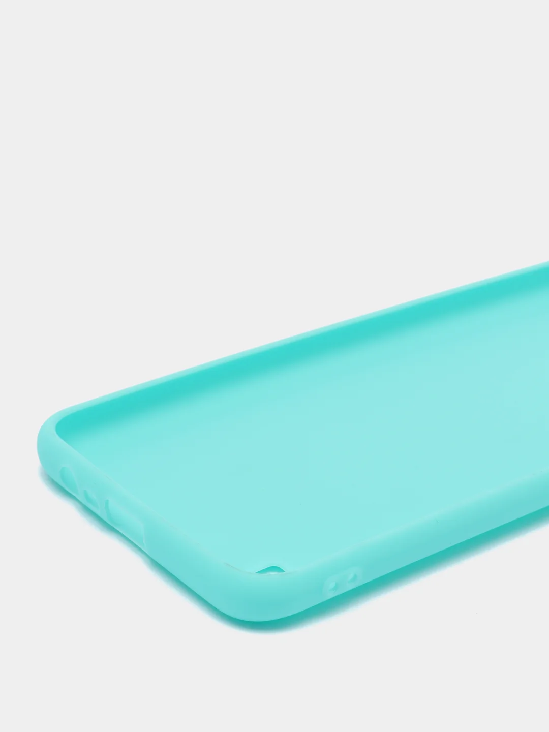 Бирюзовый чехол для Realme C21Y, C25Y силиконовый