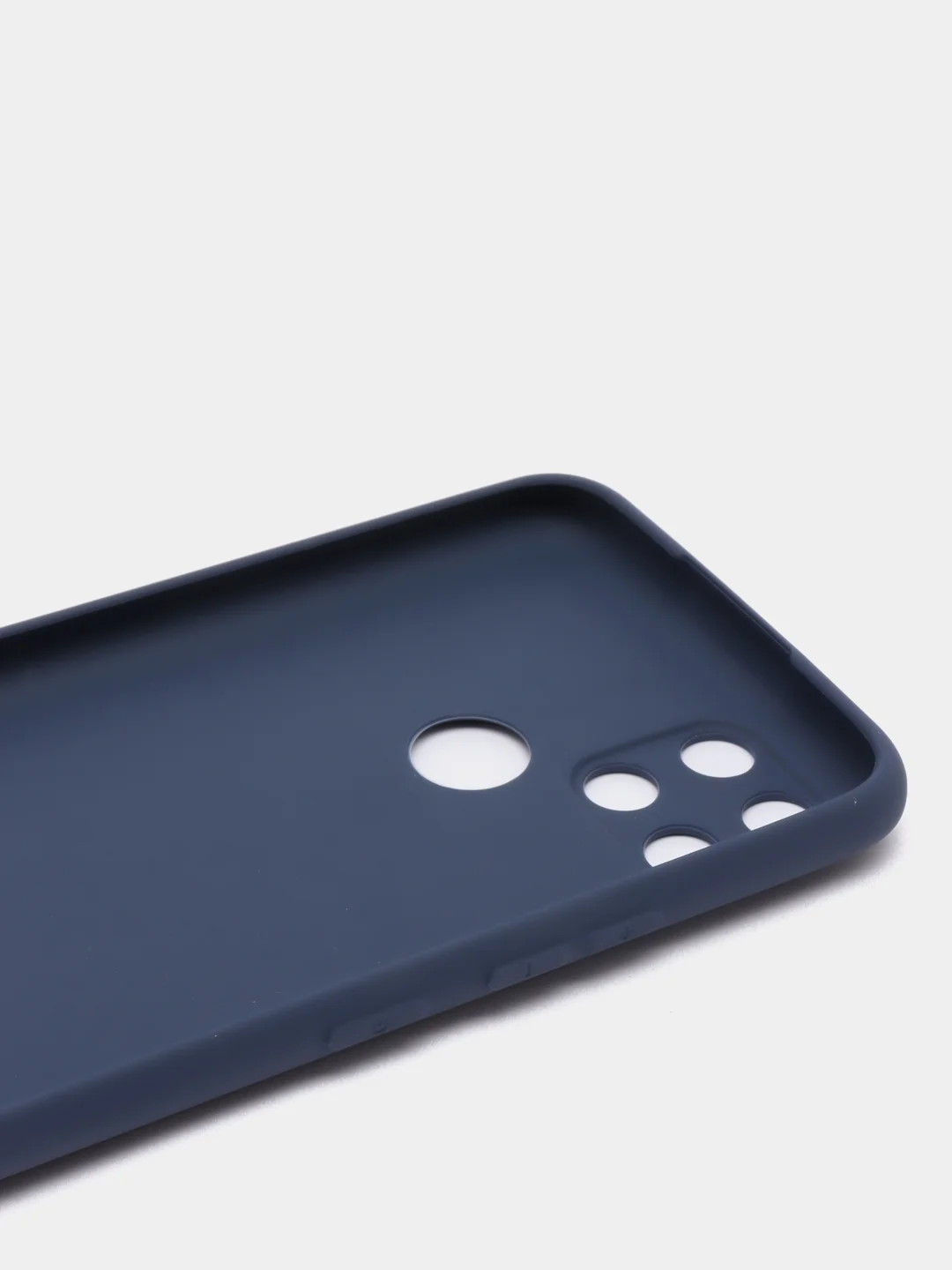 Синий чехол для Realme C21Y, C25Y силиконовый
