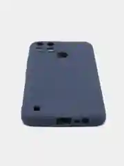 Синий чехол для Realme C21Y, C25Y силиконовый