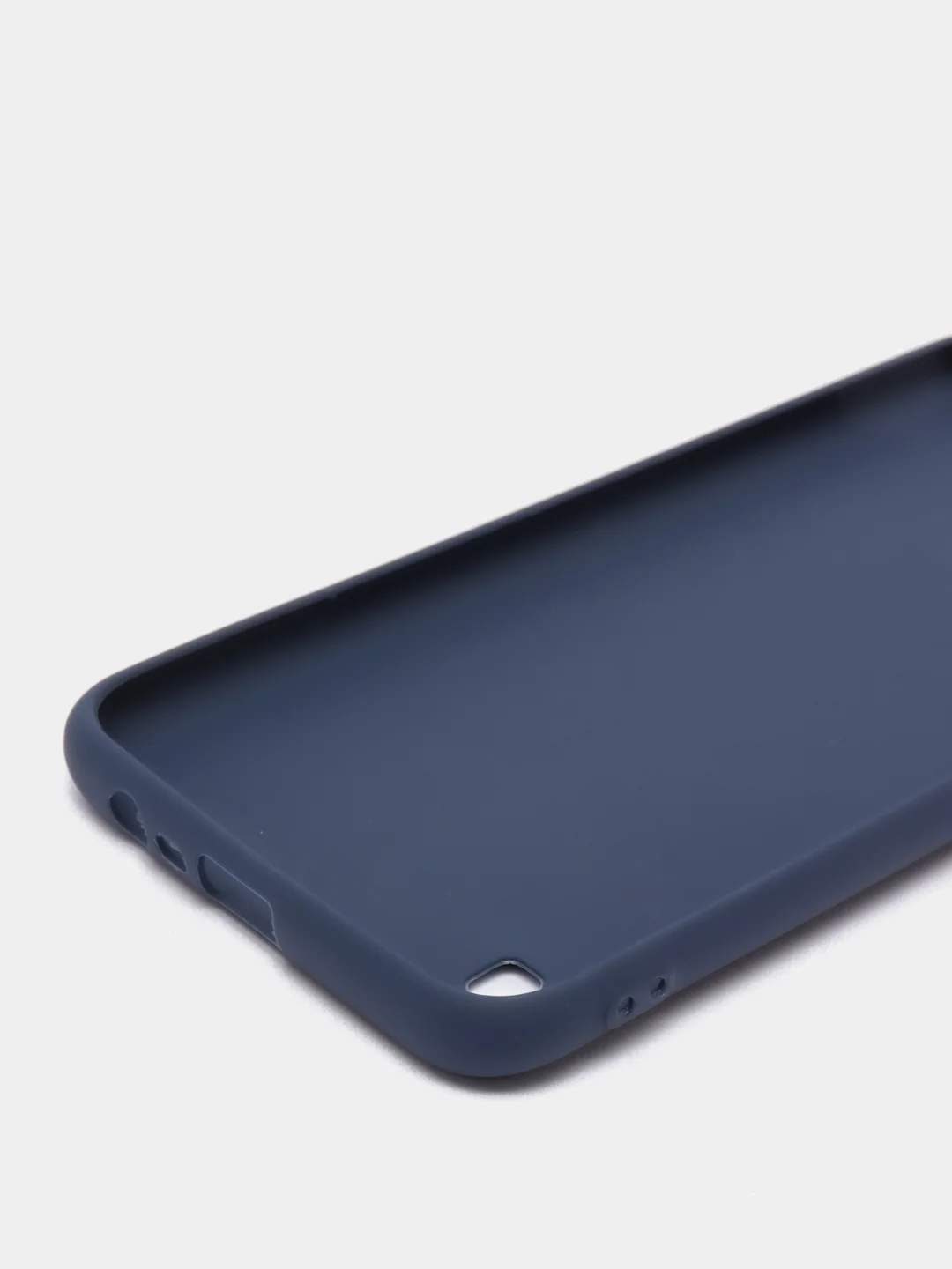 Синий чехол для Realme C21Y, C25Y силиконовый
