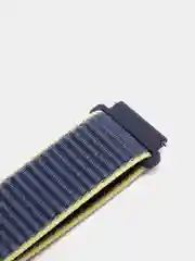 Индиго ремешок нейлоновый для Xiaomi Amazfit Bip Lite GTR, GTS, Samsung gear S2 Classic, 42 мм
