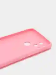 Розовый чехол для Realme C21Y, C25Y силиконовый