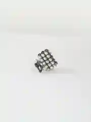 Серый заколка женская для волос