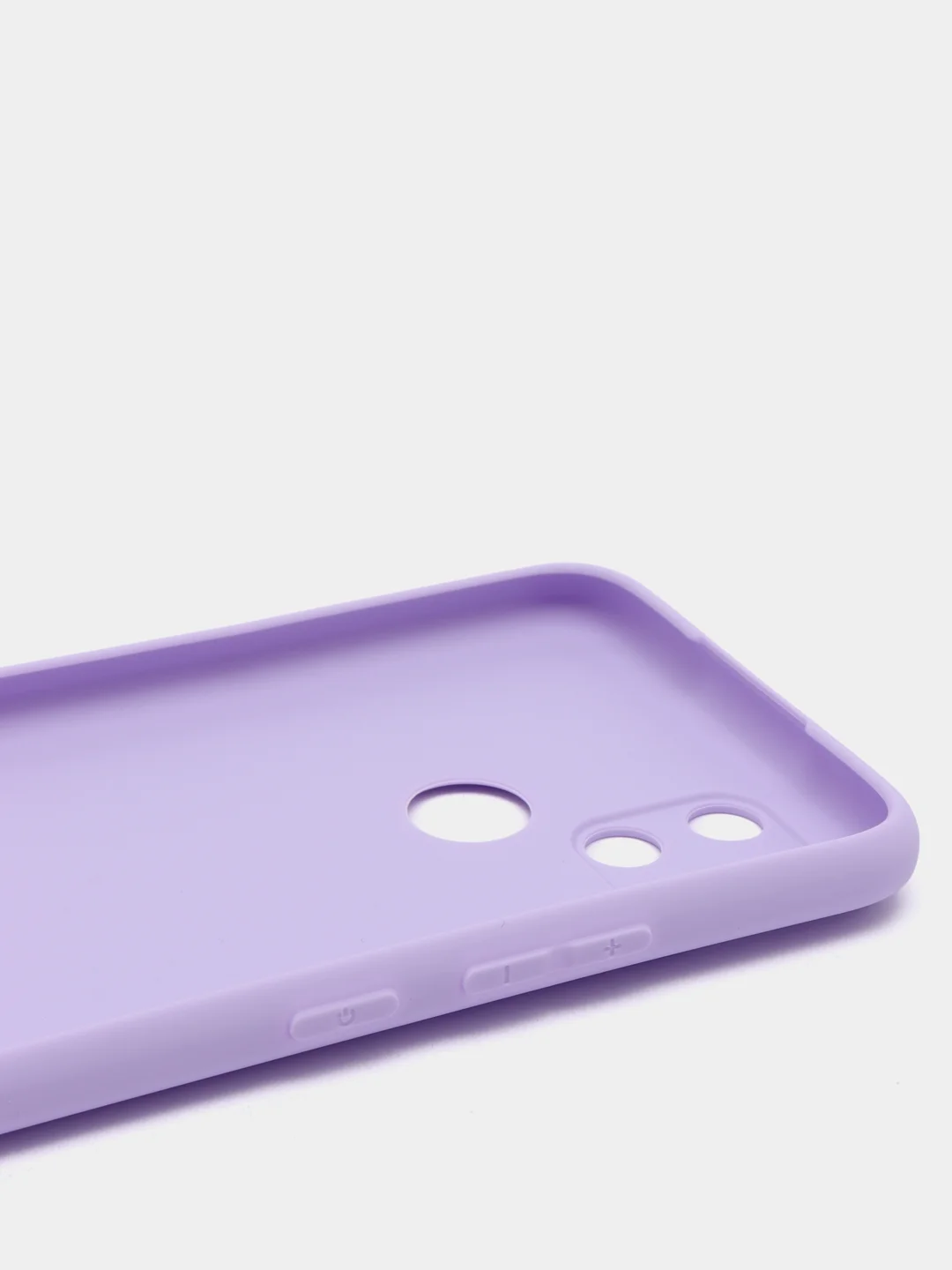 Лавандовый чехол для Realme C21Y, C25Y силиконовый
