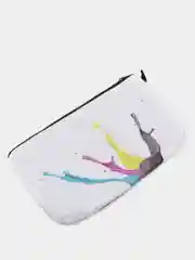Белый косметичка с принтом