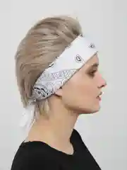 Белый бандана