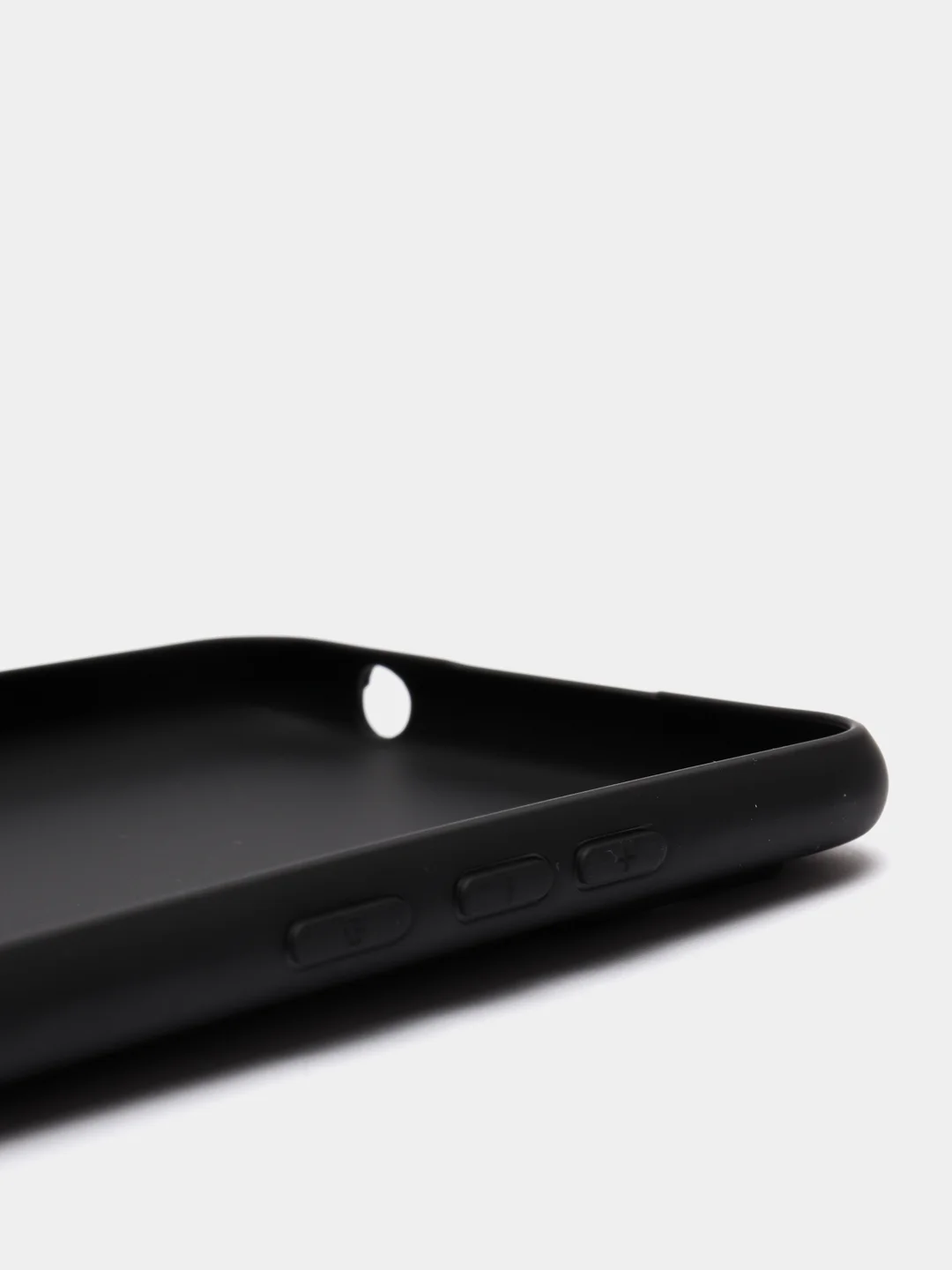 Силиконовый матовый черный чехол на Xiaomi Redmi 9A / Ксиаоми Редми 9а / 9 a