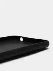 Силиконовый матовый черный чехол на Xiaomi Redmi 9A / Ксиаоми Редми 9а / 9 a