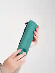 Зеленый рюкзак женский, набор из четырёх предметов