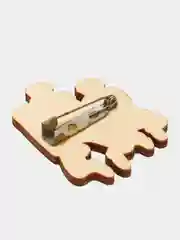 Значок деревянный по аниме