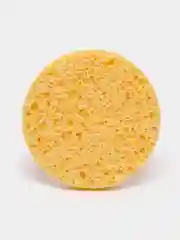 Лимонный спонж для умывания пористый