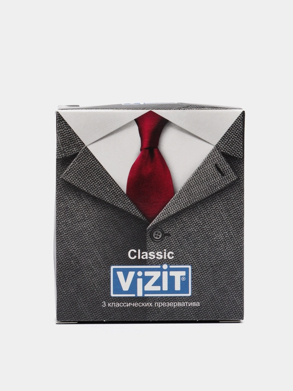 Презервативы VIZIT Classic, 3 штуки
