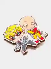 Значок деревянный по аниме "Ванпанчмен" (One-Punch Man)
