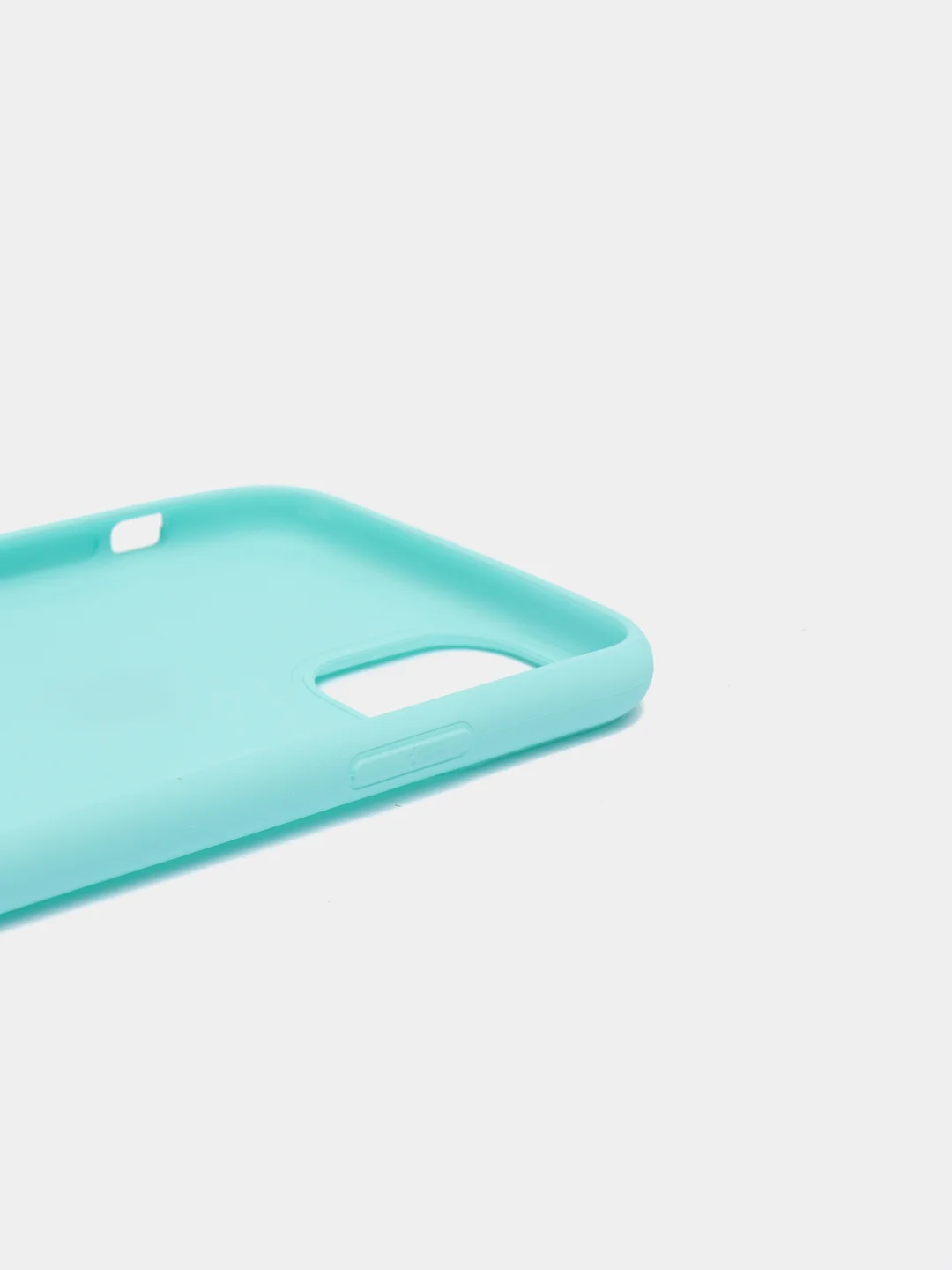 Бирюзовый apple iPhone 11 Pro Max чехол силиконовый с логотипом