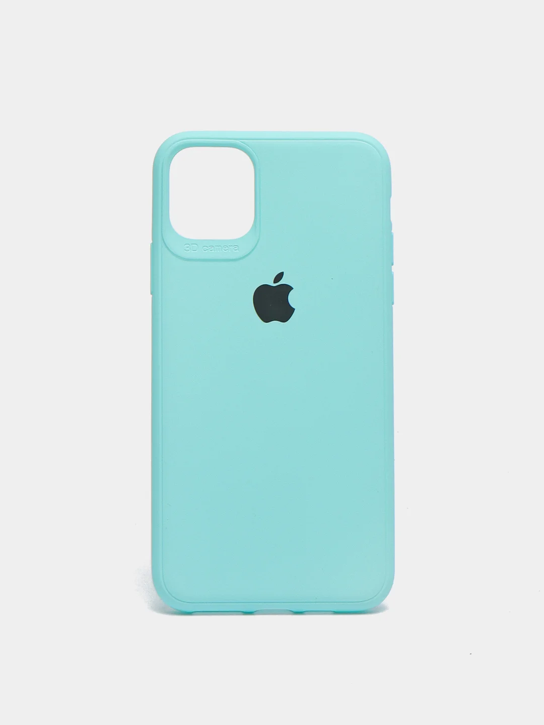Бирюзовый apple iPhone 11 Pro Max чехол силиконовый с логотипом