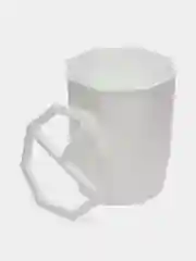 Белый стакан для зубных щеток / подставка ПРИЗМА IDEA