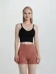 Коралловый меланж шорты женские спортивные