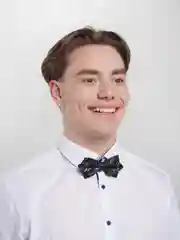 Черный бабочка двойная