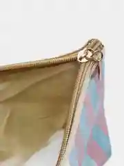 Розовый косметичка "Виктория"