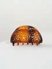 Коричневый заколка краб для волос