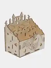 Белый органайзер для карандашей и ручек