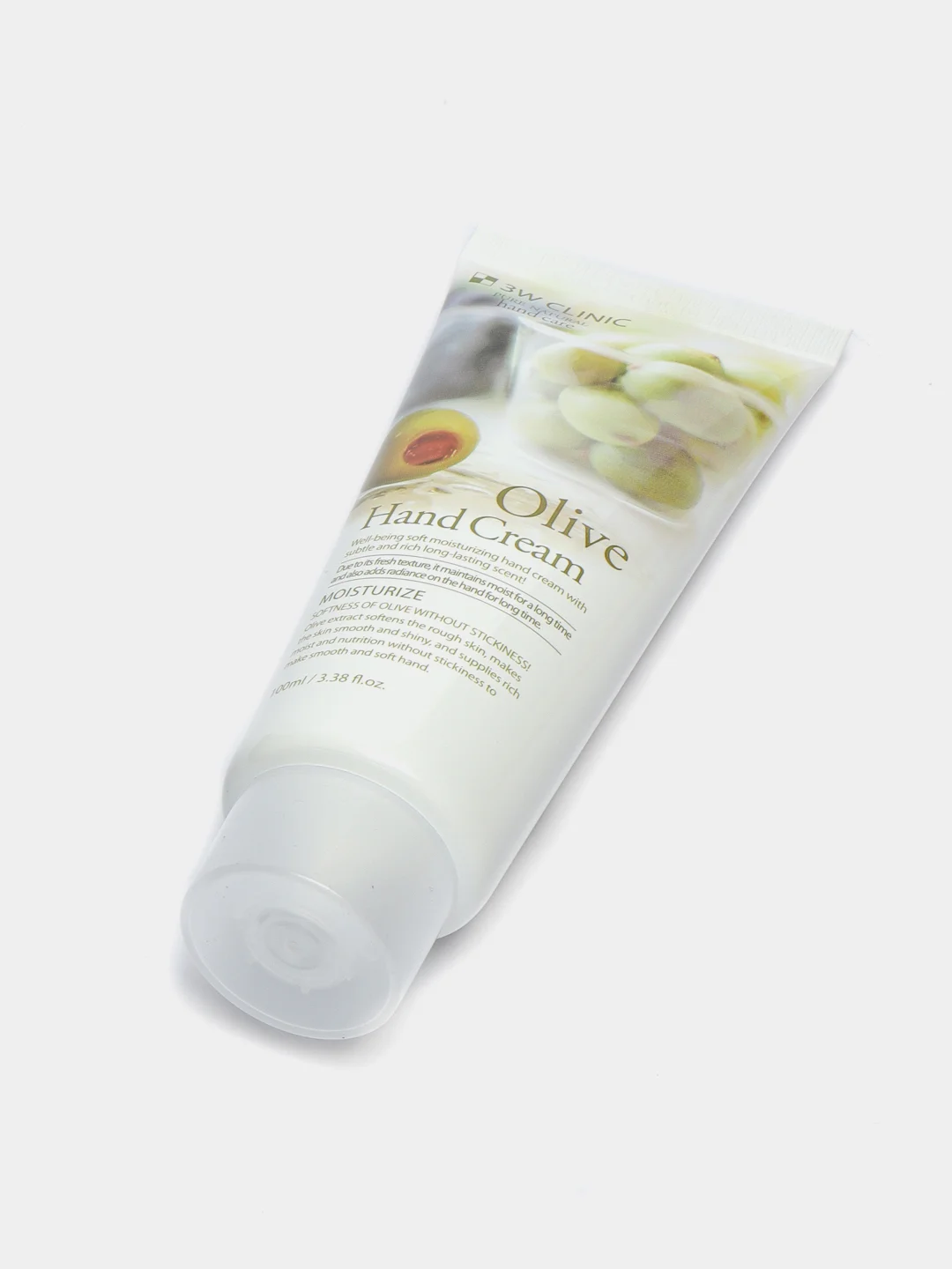 Крем для рук с оливой 3W CLINIC Olive Hand Cream, 100 мл