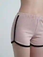 Пудровый шорты женские, спортивные