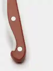 Красный нож кухонный крепкие стойкие острый