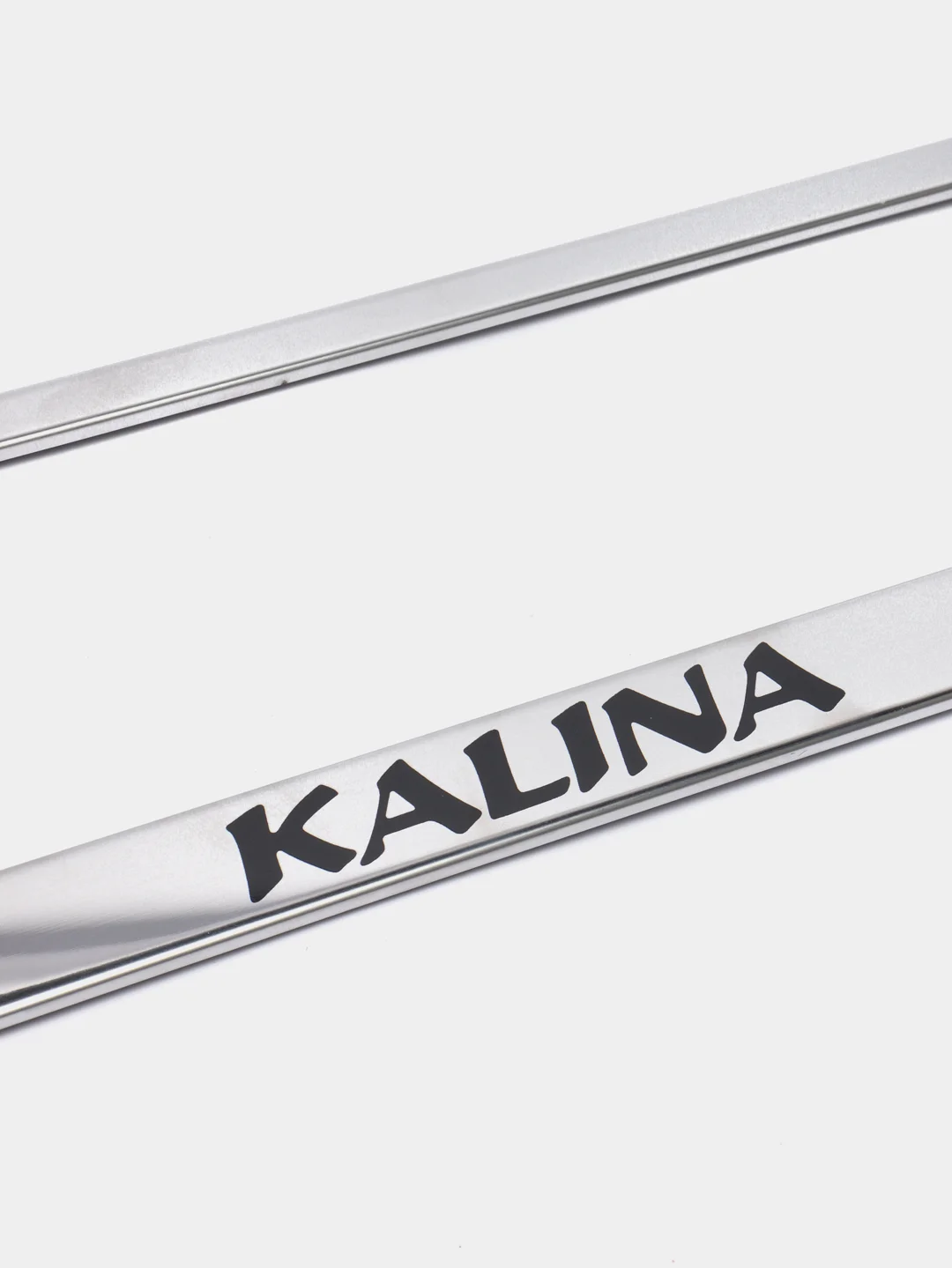 Рамка для номера для Lada Kalina,  из стали. Лада Калина