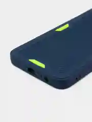 Синий усиленный силиконовый чехол для Xiaomi Redmi 10X