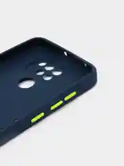 Синий усиленный силиконовый чехол для Xiaomi Redmi 10X
