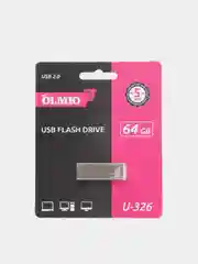 Флешка OLMIO U-326, USB 2.0, 3 объема