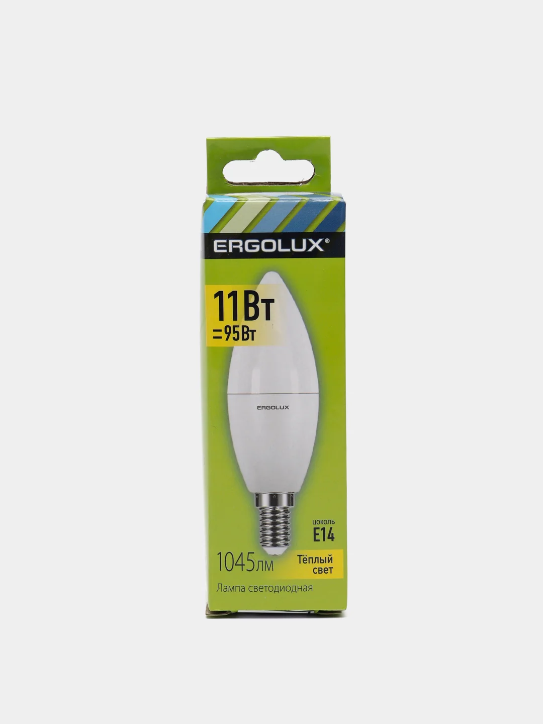 Лампа светодиодная Ergolux Е14, 11 Вт, "Свеча" LED-C35-11W-E14