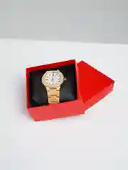 Золотой часы женские наручные Patek Philippe, с коробкой