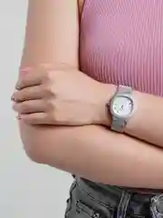 Белый часы женские наручные Patek Philippe, с коробкой