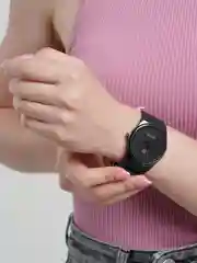 Черный женские наручные часы, с коробкой