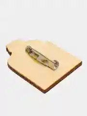 Значок деревянный по аниме "Банановая рыба" (Banana Fish)