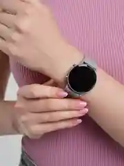 Серебряный электронные женские часы