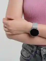 Серебряный электронные женские часы