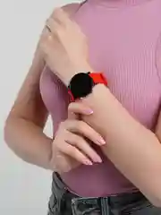 Красный электронные женские часы