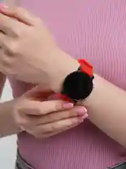 Красный электронные женские часы