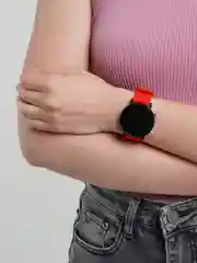 Красный электронные женские часы
