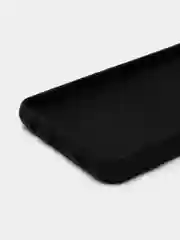 Черный чехол Silicone Cover для Samsung Galaxy A12 / M12 силиконовый