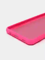 Фуксия чехол Silicone Cover для Samsung Galaxy A12 / M12 силиконовый