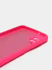 Фуксия чехол Silicone Cover для Samsung Galaxy A12 / M12 силиконовый
