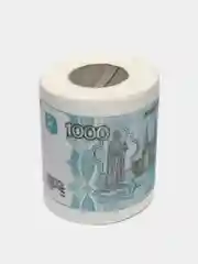 Алый туалетная бумага,деньги,прикол