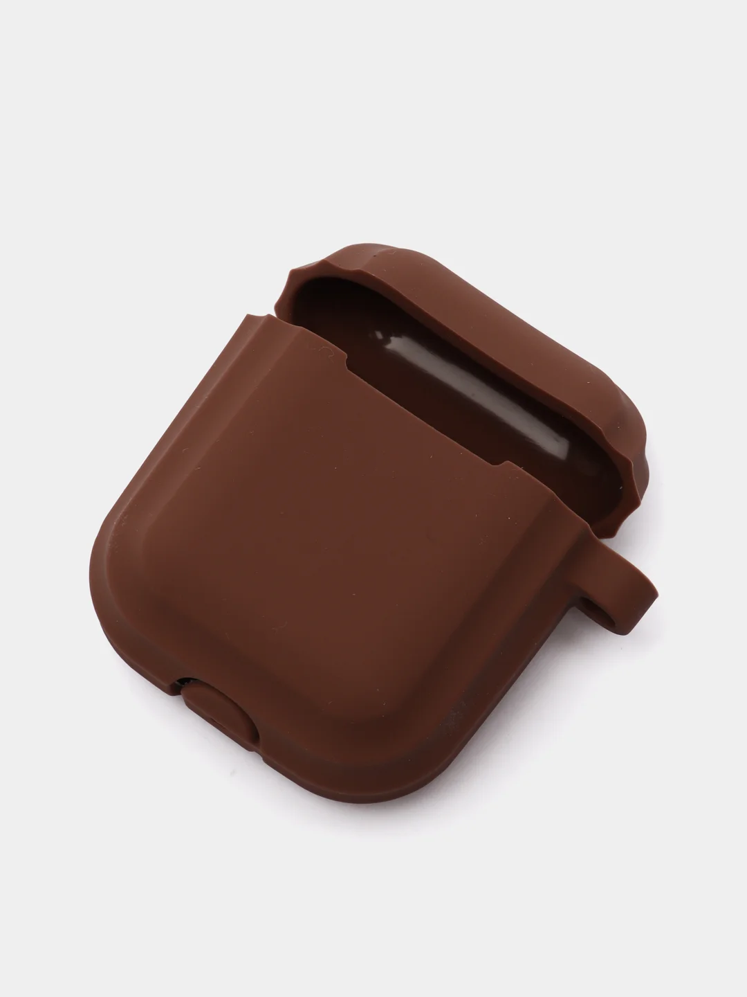 Коричневый силиконовый чехол для наушников AirPods Pro, AirPods Pro 2, AirPods 3