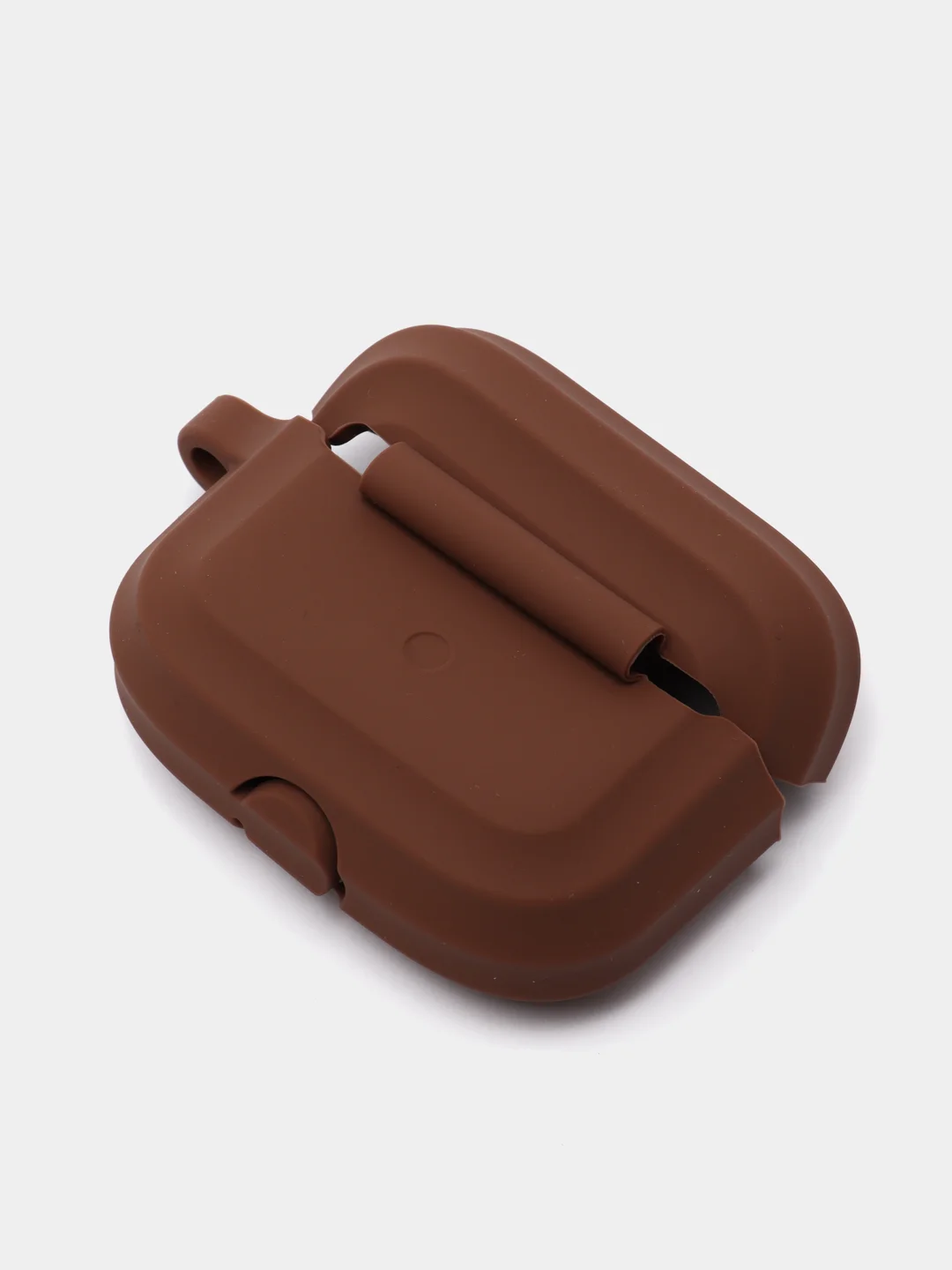 Коричневый силиконовый чехол для наушников AirPods Pro, AirPods Pro 2, AirPods 3